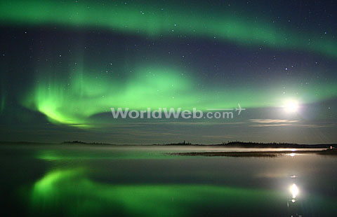 Aurora Borealis, Yellowknife, Northwest Territories, Canada