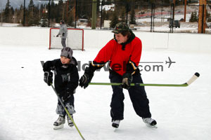 Hockey in Banff