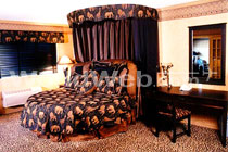 The African Theme Room at the Prestige Radium Hot Springs