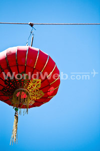 A Chinese Lantern in Chinatown