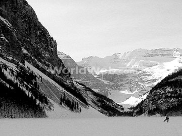 Lake Louise in January