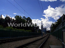 Calgary C-Train Tracks