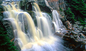 Waterfall in Cape Breton's Highlands