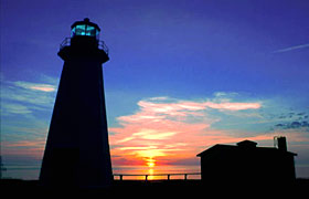A Cheticamp Lighthouse