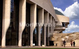 View of the Canadian Museum of Civilization.