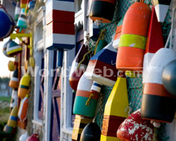 Fishing Buoys, The Maritimes