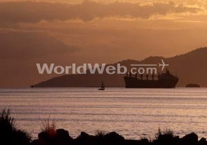 A Sunset from English Bay, Vancouver, British Columbia