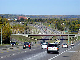 Driving in Fort McMurray