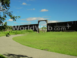 Fort Calgary gate