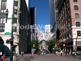 Stephen Avenue Mall today in downtown Calgary