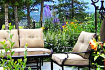 The Patio of the Inn at Whistling Swan Manor