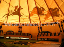 Teepee Camping in Golden, BC