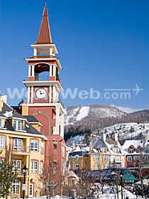 Mont Tremblant Village, Winter, Quebec, Canada