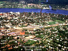 Aerial View of Fredericton