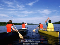 Canoeing on the St. John River