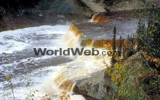 Louise Falls, Twin Falls Territorial Park, Hay River, NT