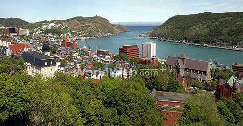 View of St. John's Harbour