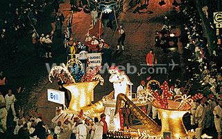 Parade During Carnaval De Quebec