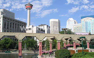 Olympic Plaza c/o Downtown Calgary Association, www.downtowncalgary.com