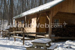 A Sugar Shack in Quebec