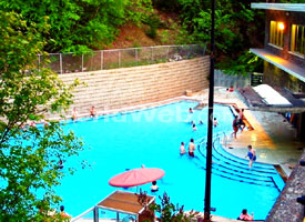 The Radium Hot Springs Mineral Pool