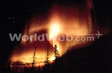 Rare Red Aurora