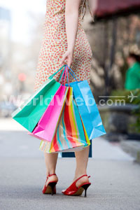 Shopping, downtown Mississauga