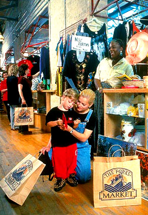 Shopping at the Forks