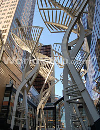 The Trees outside Bankers Hall, downtown Calgary