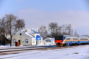 A Train on the Prairies, Canada