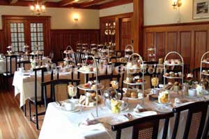 The Dining Room at Butchart Gardens, Victoria, BC