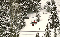 Ski Lift Near Barrie