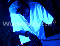 A DJ Spins a Set