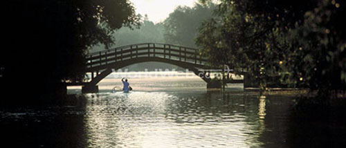 Fishing on the Avon River in Stratford