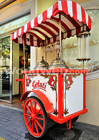 Gelato Stand, Restaurants & Bars, Rome, Italy