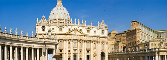 The ancient St. Peters Basilica