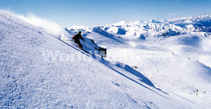 Skiing in Queenstown