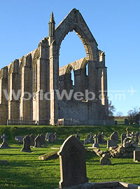 Bolton Abbey Priory Ruins, The Yorkshire Dales, England