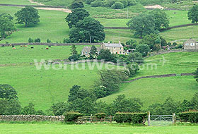 Countryside of the Yorkshire Dales, North Yorkshire, England