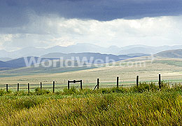 Hills and Mountain Scenery, Montana