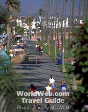 Outdoor enthusiasts on the Balboa Peninsula