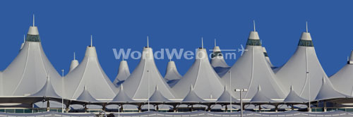 Roof at Denver International Airport