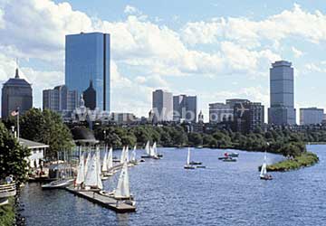 Downtown Marina in the Charles River