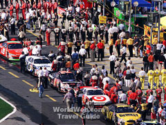 Pre-Race Lowes Motor Speedway