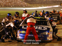 Pit Crew at Lowes International Speedway