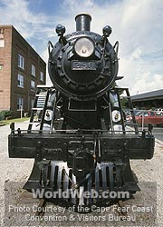 Train at the Wilmington Railroad Museum