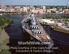 Battleship North Carolina, Photo by Aerial Photography, Charlotte, NC