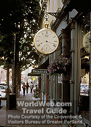 Exchange Street in Old Port Historic District