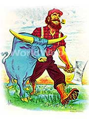 Paul Bunyan and Babe the Blue Ox
