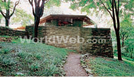 Frank Lloyd Wright's Kentuck Knob in Chalk Hill, PA
